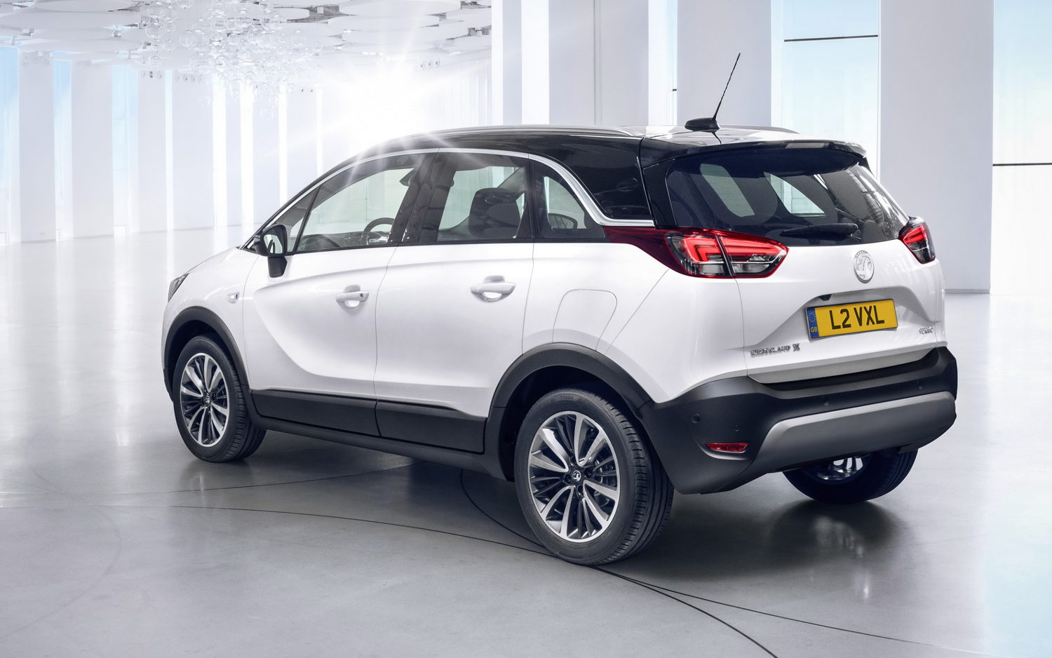 BIXUAN Tapis De Sol Caoutchouc Pour Opel Crossland X 2018-2023 – Set Antidérapant Complet – Protège Vos Rangements